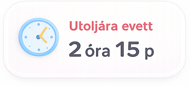UtoljĂĄra evett kĂĄrtya az appbĂłl